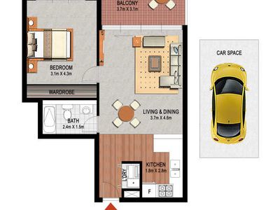 1001 / 508 Riley Street, Surry Hills