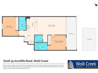 D206 / 35 Arncliffe Street, Wolli Creek