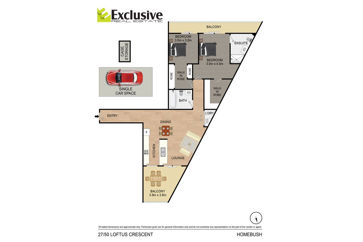 27 / 50 Loftus Crescent, Homebush Floor Plan