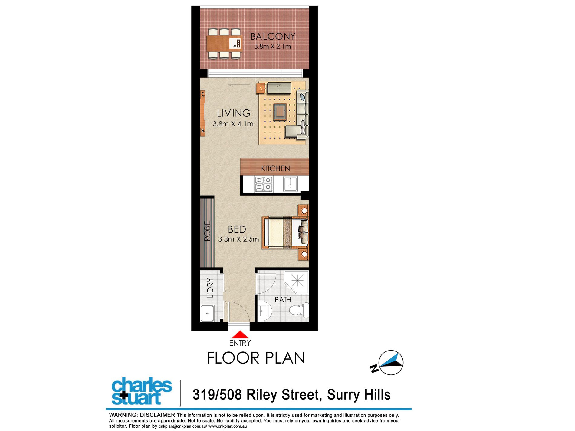 319 / 508 Riley Street, Surry Hills