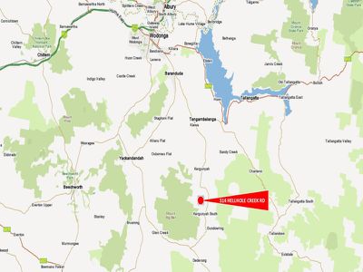 314 Hellhole Creek Road, Kergunyah