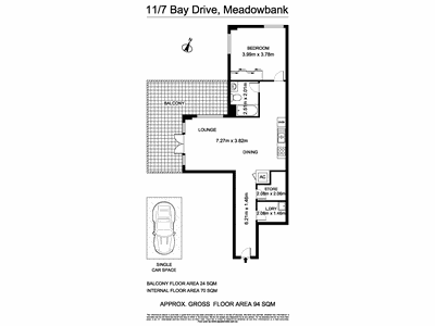 11 / 7 Bay Drive, Meadowbank