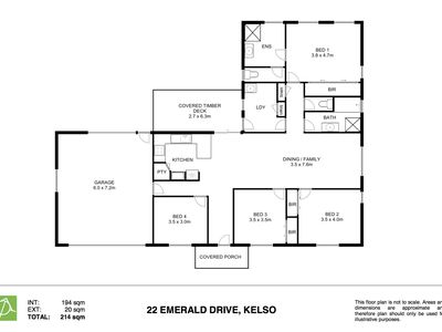22 Emerald Drive, Kelso