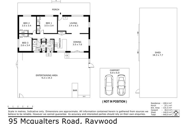 95 Mcqualters Road, Raywood