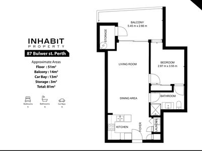 2 / 87 Bulwer Street, Perth