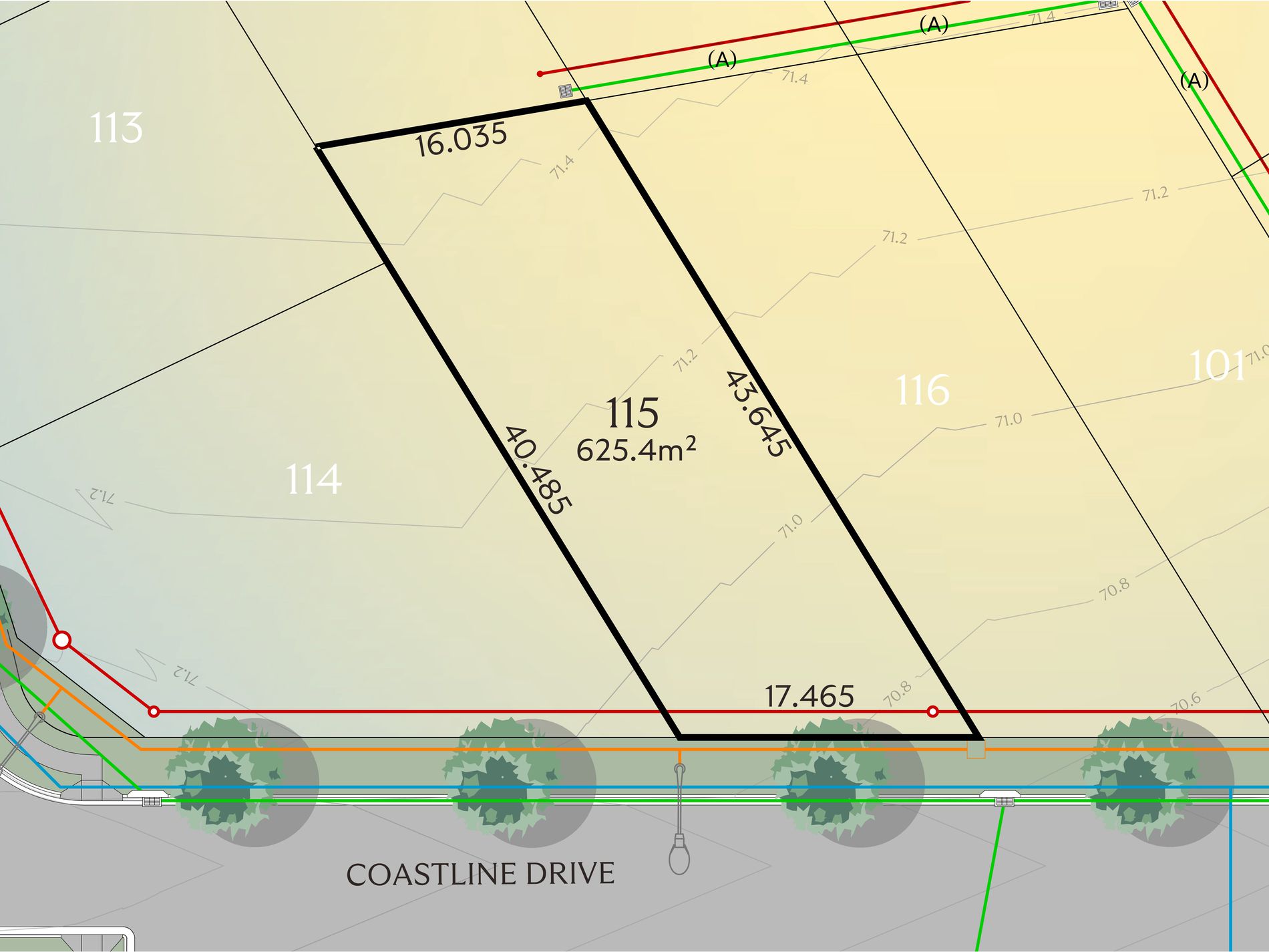 Lot 115, Coastline Drive, Pinny Beach