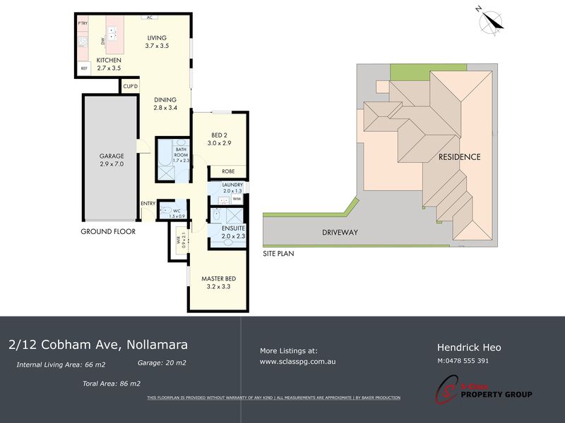 2 / 12 Cobham Avenue, Nollamara