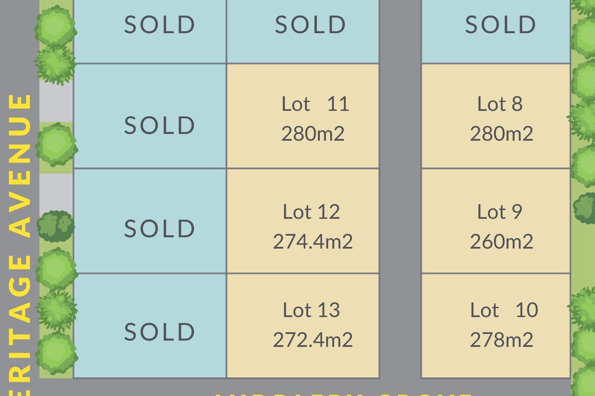 3 to 9 and 11,13,15 Middleby Grove, Medowie