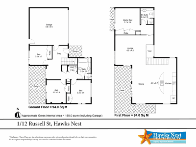 1 / 12 Russell Street, Hawks Nest