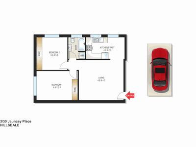 3 / 30 Jauncey Place, Hillsdale
