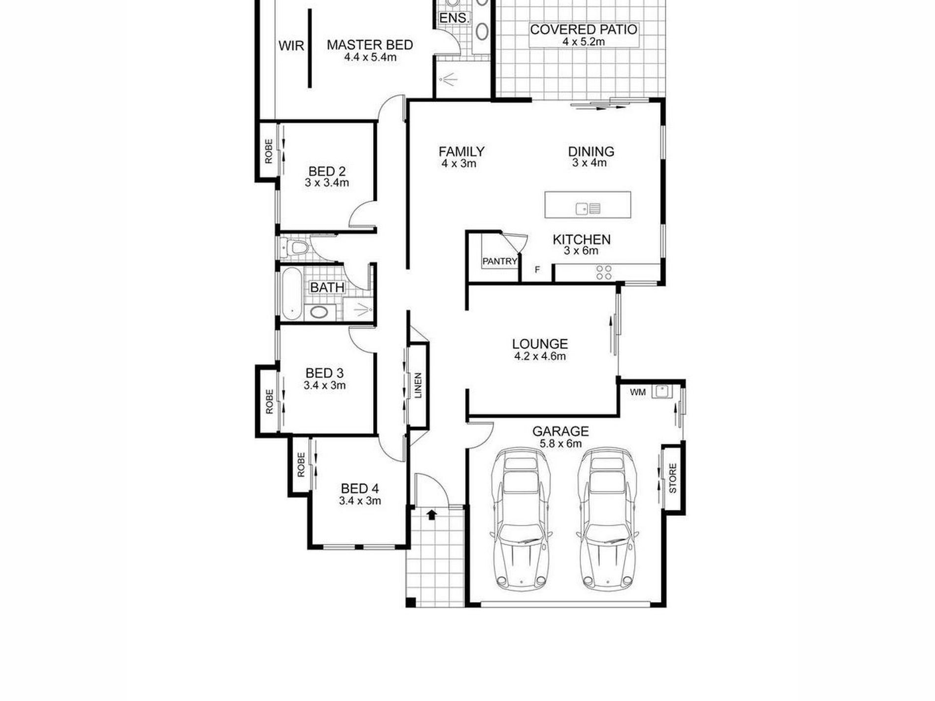 10 Sanctuary Grove Drive, Buderim Floor Plan