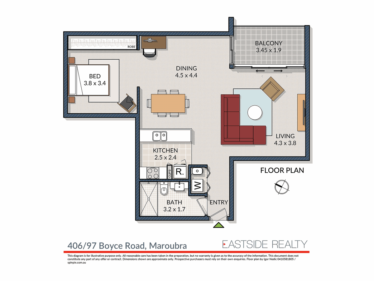 406 / 97 Boyce Road, Maroubra
