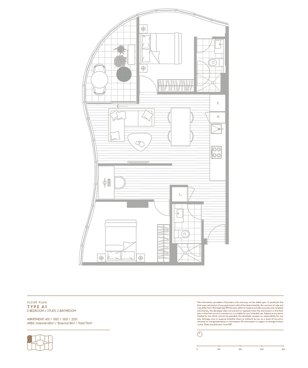 1601 / 8 Hopkins Street, Footscray
