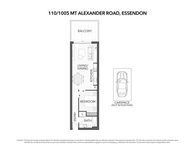 110 / 1005 Mount Alexander Road, Essendon