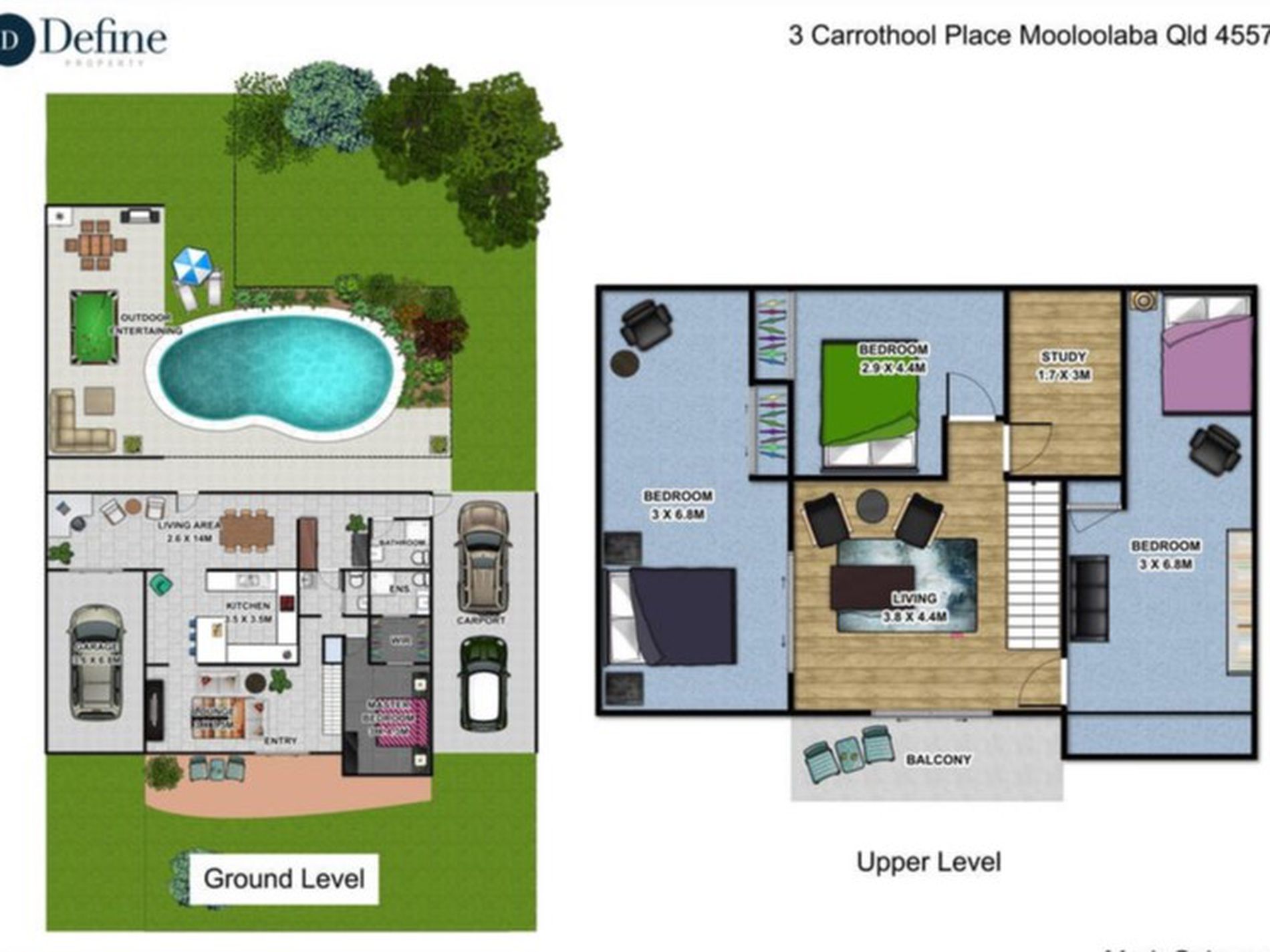 3 Carrothool Place, Mooloolaba Floor Plan