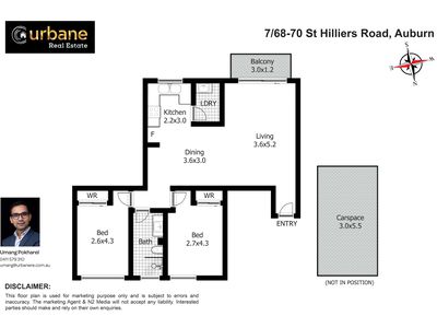 7 / 68 Saint Hilliers Road, Auburn