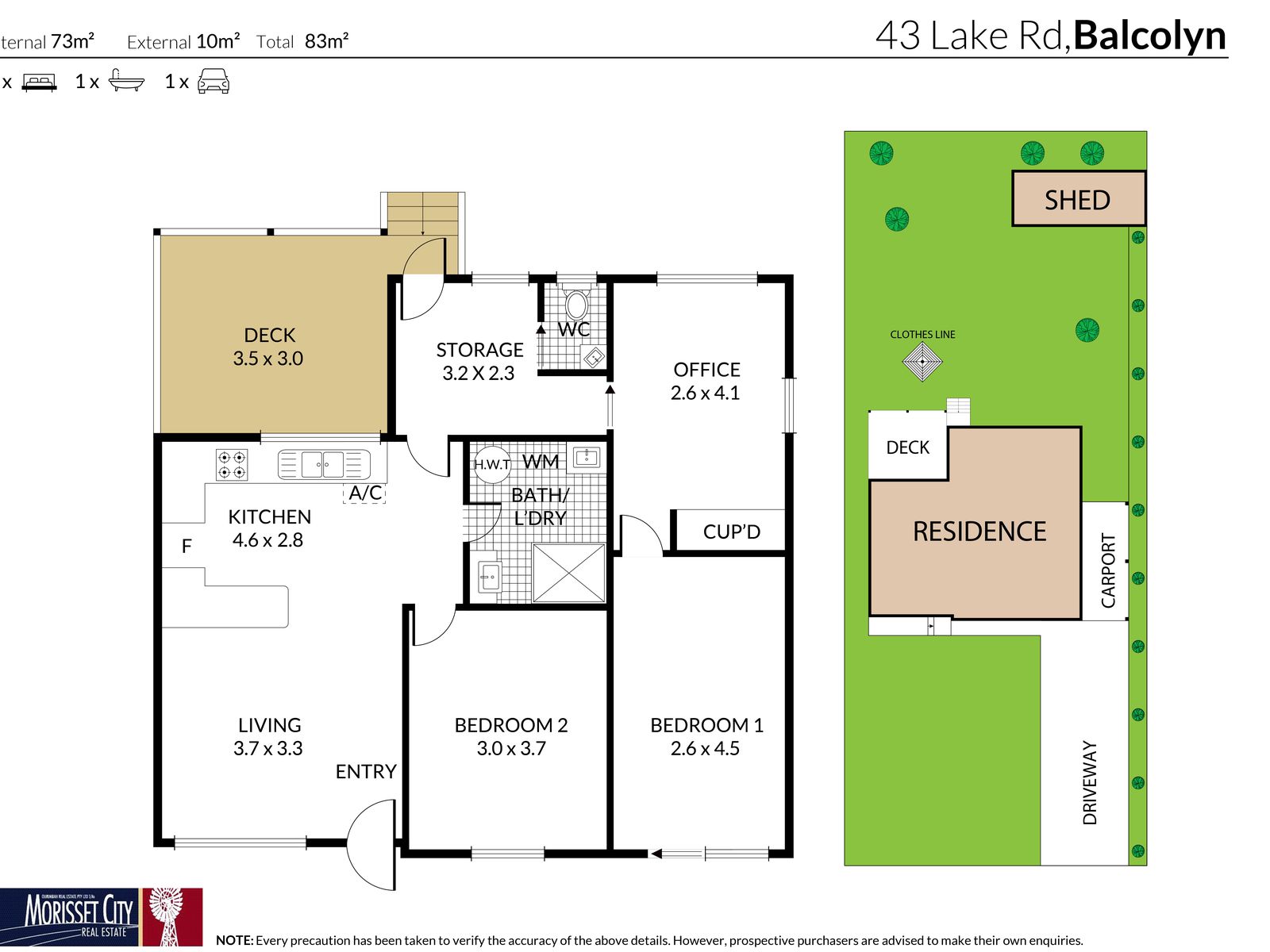 43 Lake Road, Balcolyn