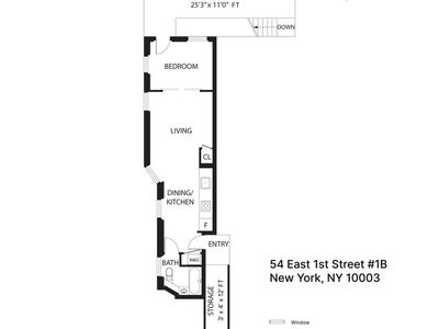 unit 1b / 54 East 1st Street, Manhattan, NY , International