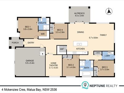 4 MCKENZIES CRESCENT, Malua Bay
