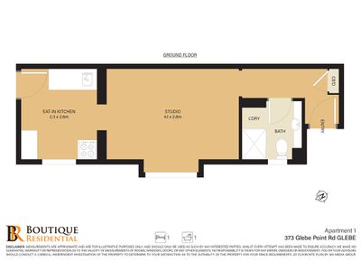 1 / 373 Glebe Point Road, Glebe