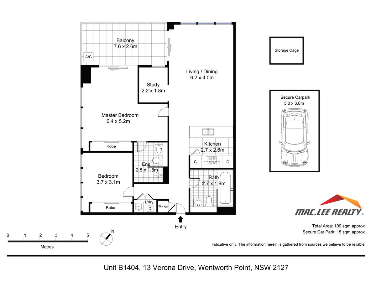 1404 / 13 Verona Drive , Wentwor...