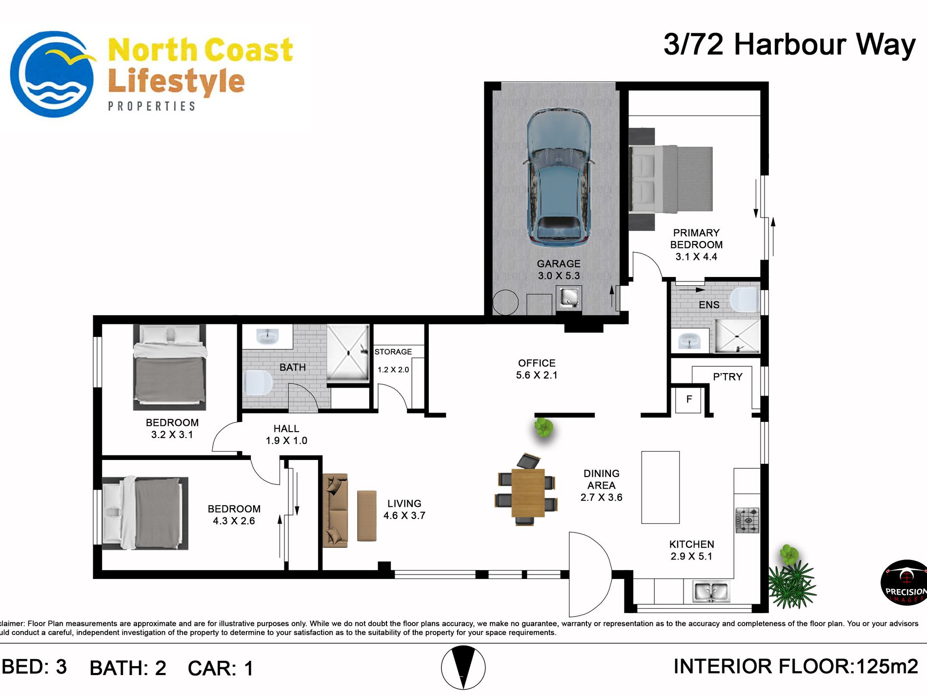 3 / 72 Harbour Way, Brunswick Heads