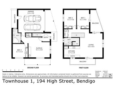 Units 1-2 / 192 High Street, Bendigo