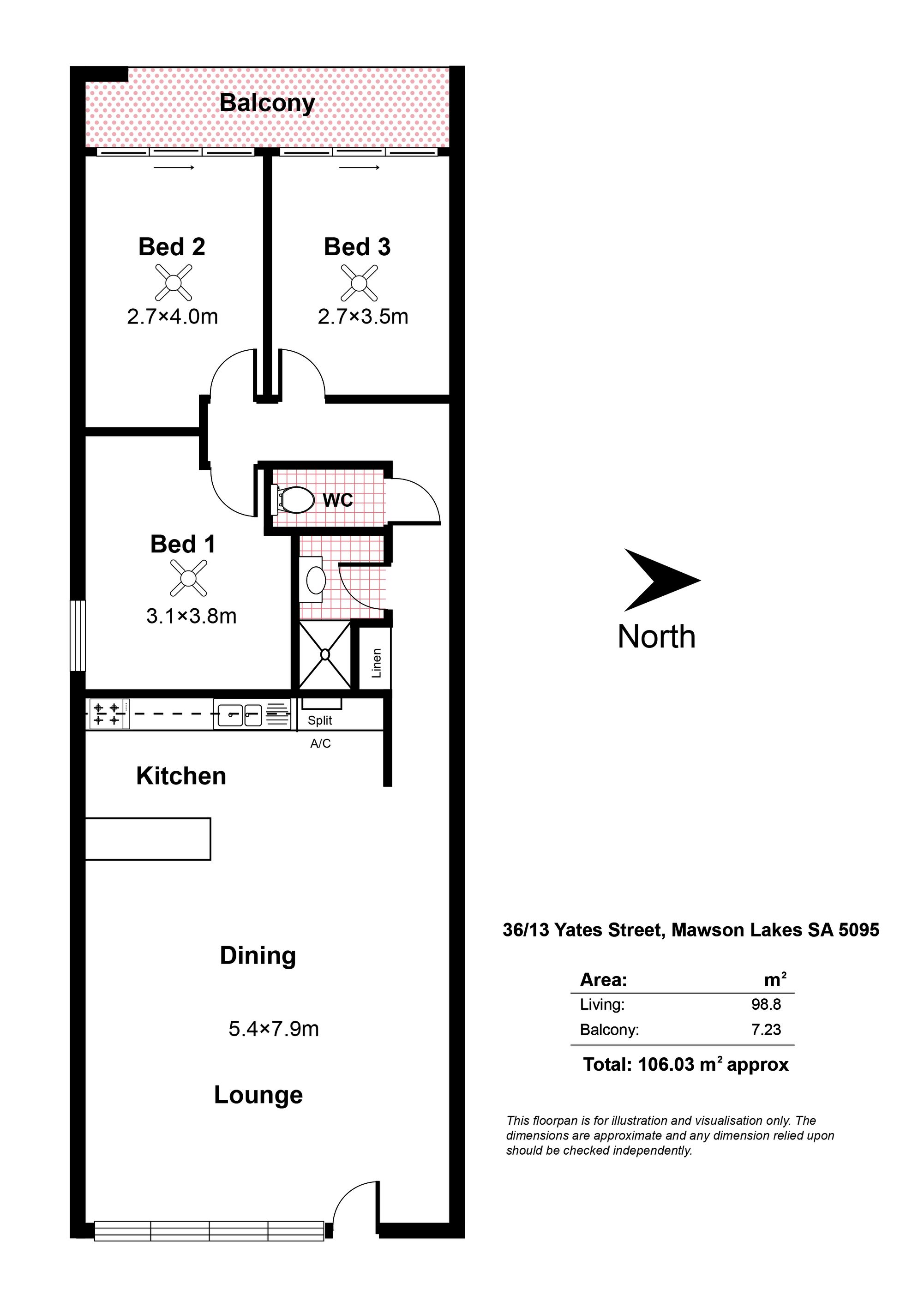 36 / 13 Yates Street, Mawson Lakes