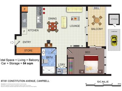 87 / 81 Constitution Avenue, Campbell