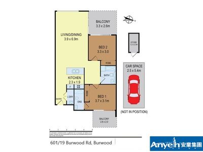 601 / 19 Burwood Road, Burwood