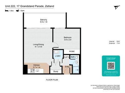 222 / 17 Grandstand Parade, Zetland