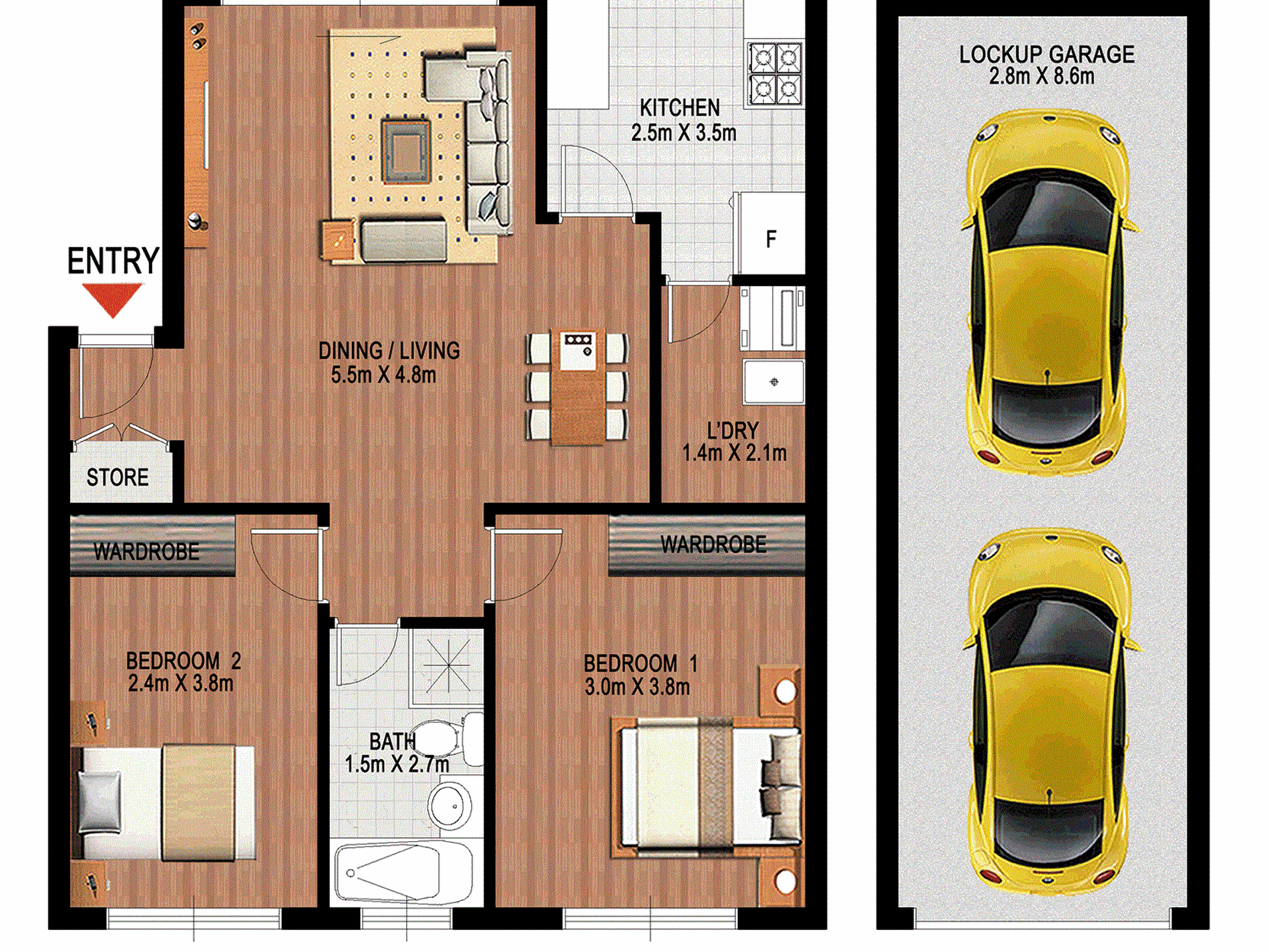 11 / 26A Wolli Creek Road, Banksia