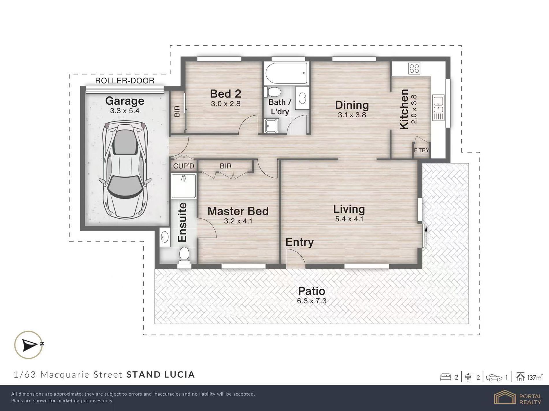 1 / 63 Macquarie Street, St Lucia