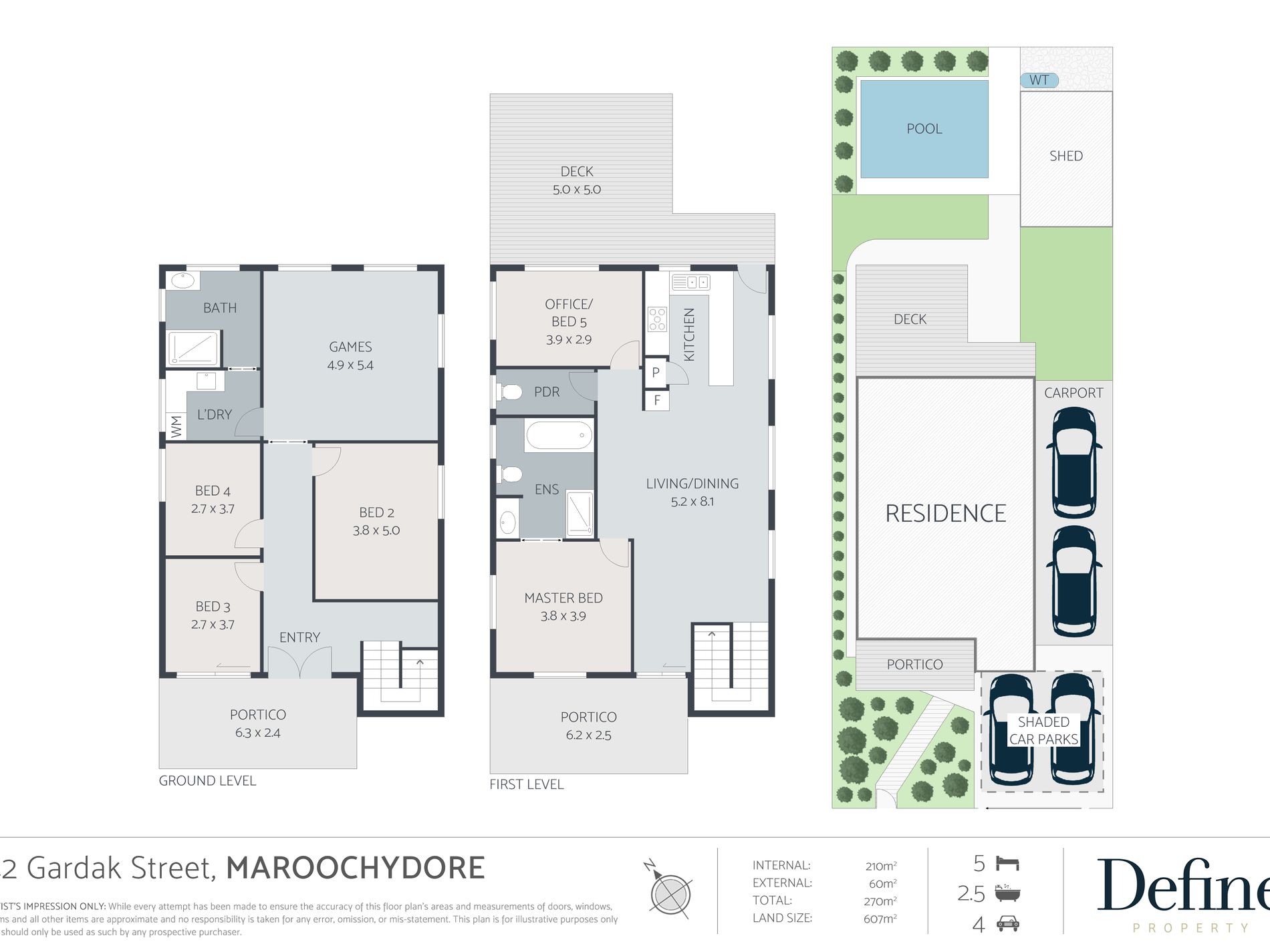 42 Gardak Street, Maroochydore Floor Plan