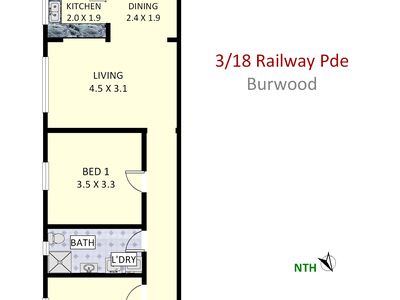 3 / 18 Railway Parade, Burwood