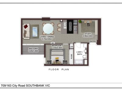 709 / 163 City Road, Southbank