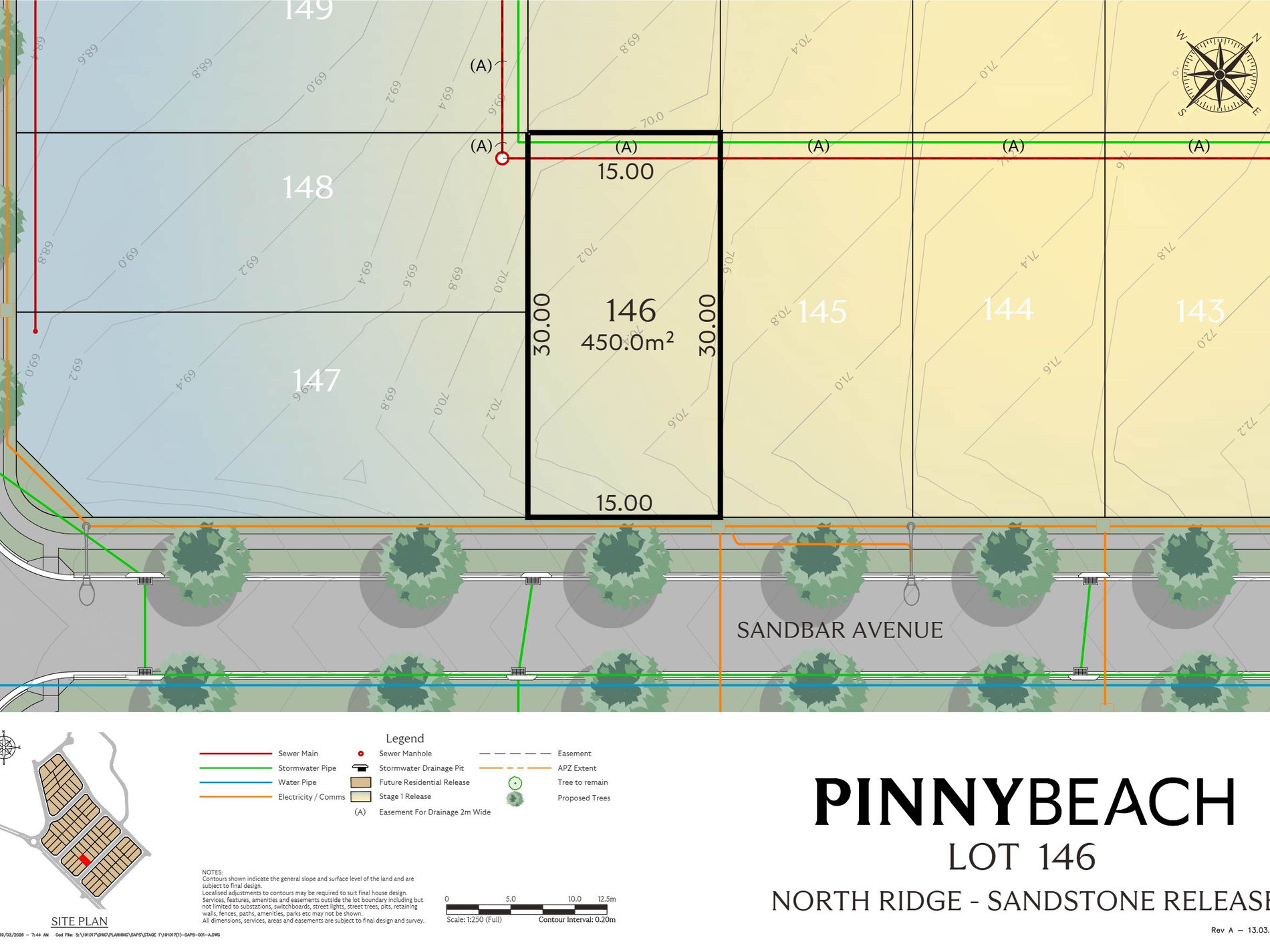 Lot 146, Sandbar Avenue, Pinny Beach