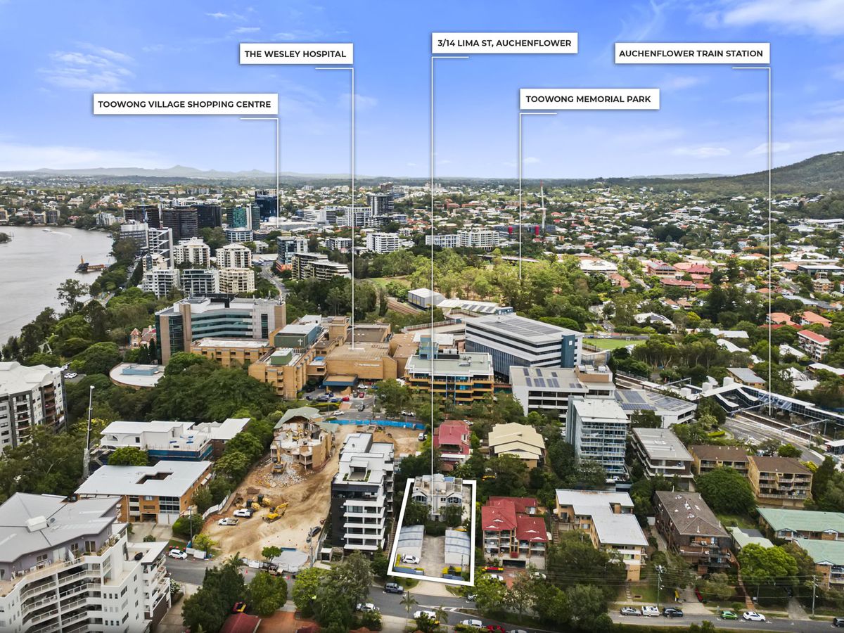 3 / 14 Lima Street, Auchenflower