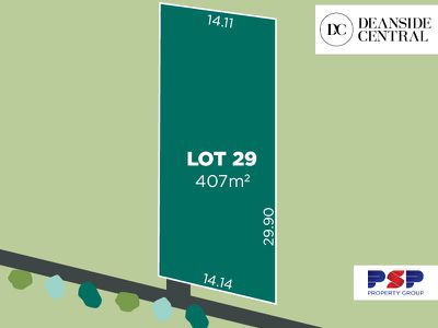 Lot 29, 22-66 Sinclairs Road, Deanside