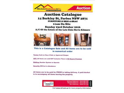 14 Berkley  St, Forbes