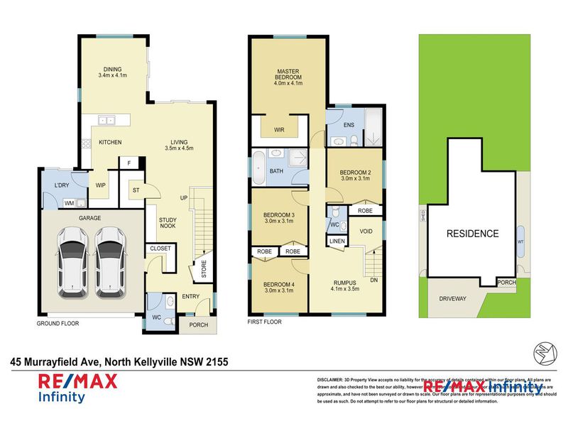 45 Murrayfield Avenue, North Kellyville Floor Plan