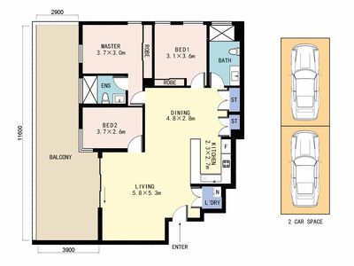 28 / 15 Edgehill Avenue, Botany