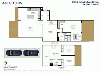2106 / 2 Ephraim Island , Paradise Point