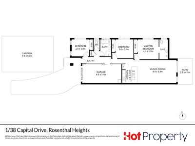 Unit 1 / 38 Capital Drive, Rosenthal Heights