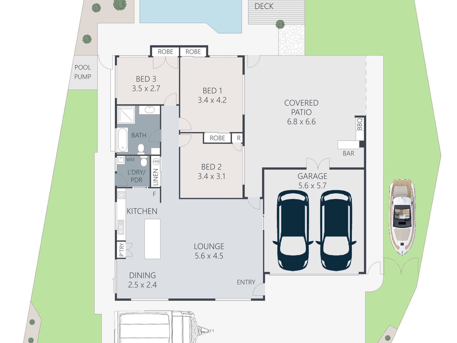 30 Malinya Drive, Buddina Floor Plan