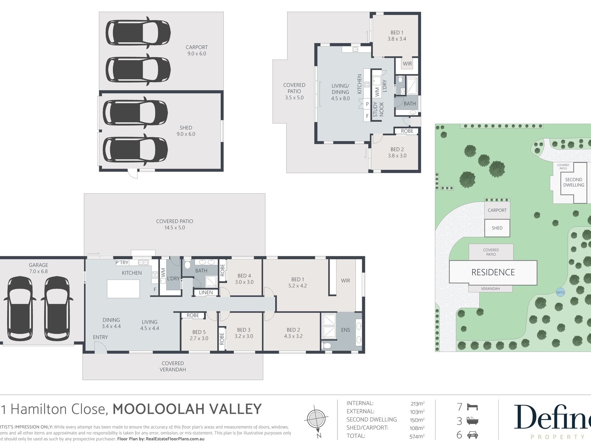 11 Hamilton Close, Mooloolah Valley Floor Plan