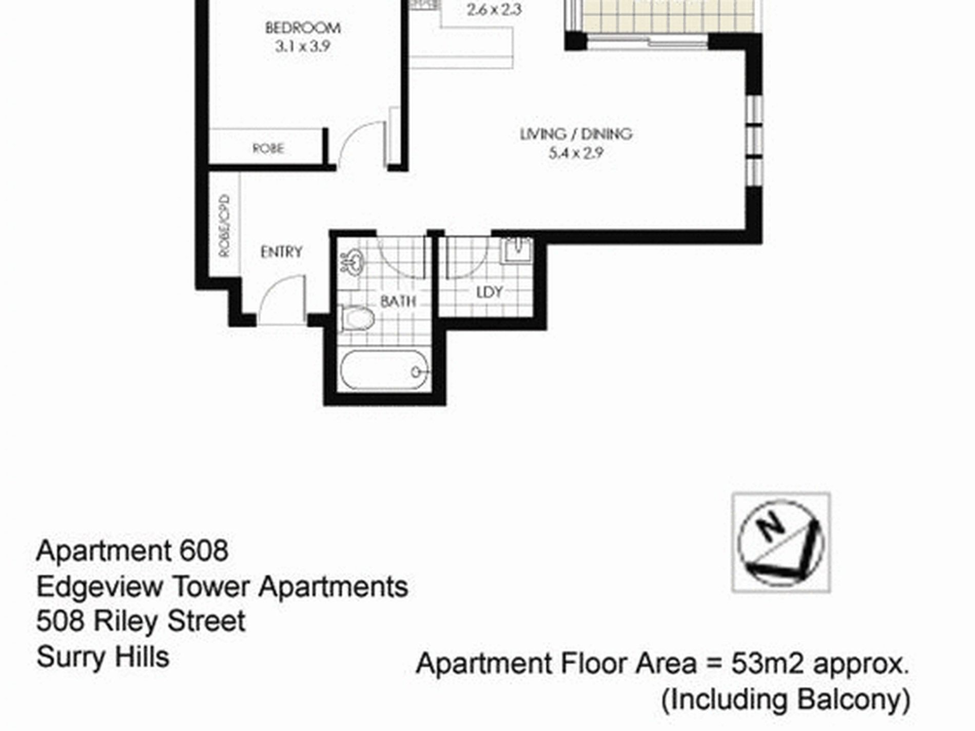 608 / 508 Riley Street, Surry Hills