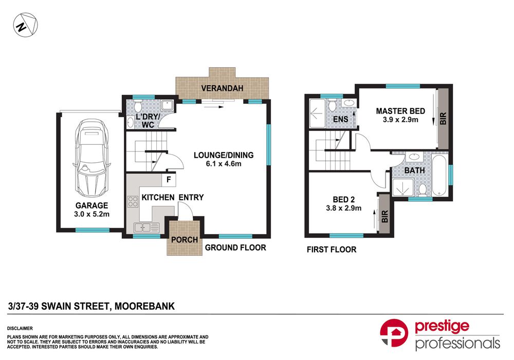 3 / 37-39 Swain Street, Moorebank