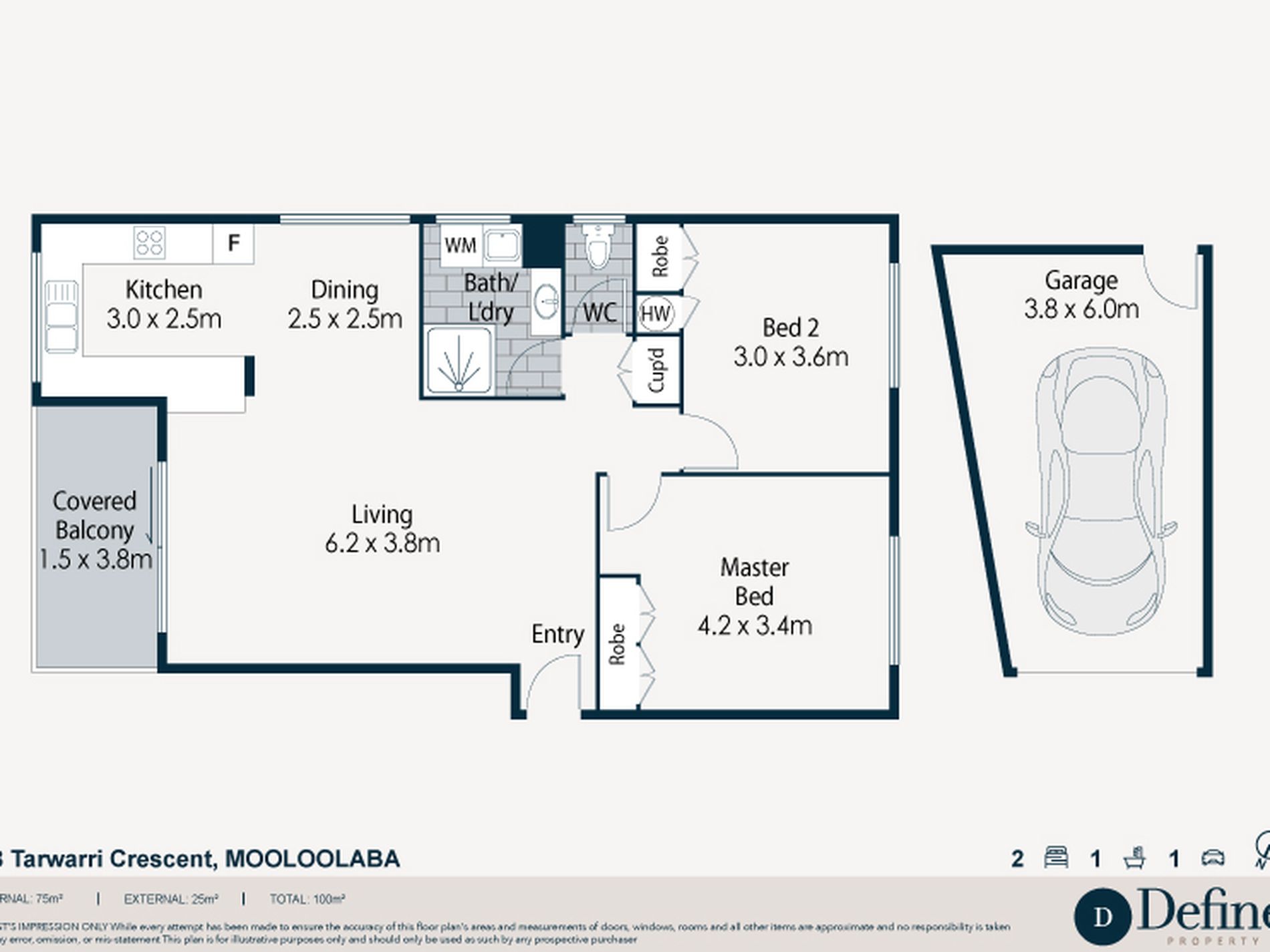 5 / 8 Tarwarri Crescent, Mooloolaba Floor Plan