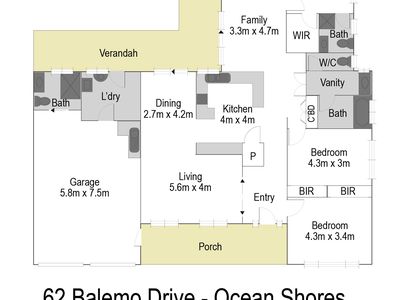 62 Balemo Drive, Ocean Shores